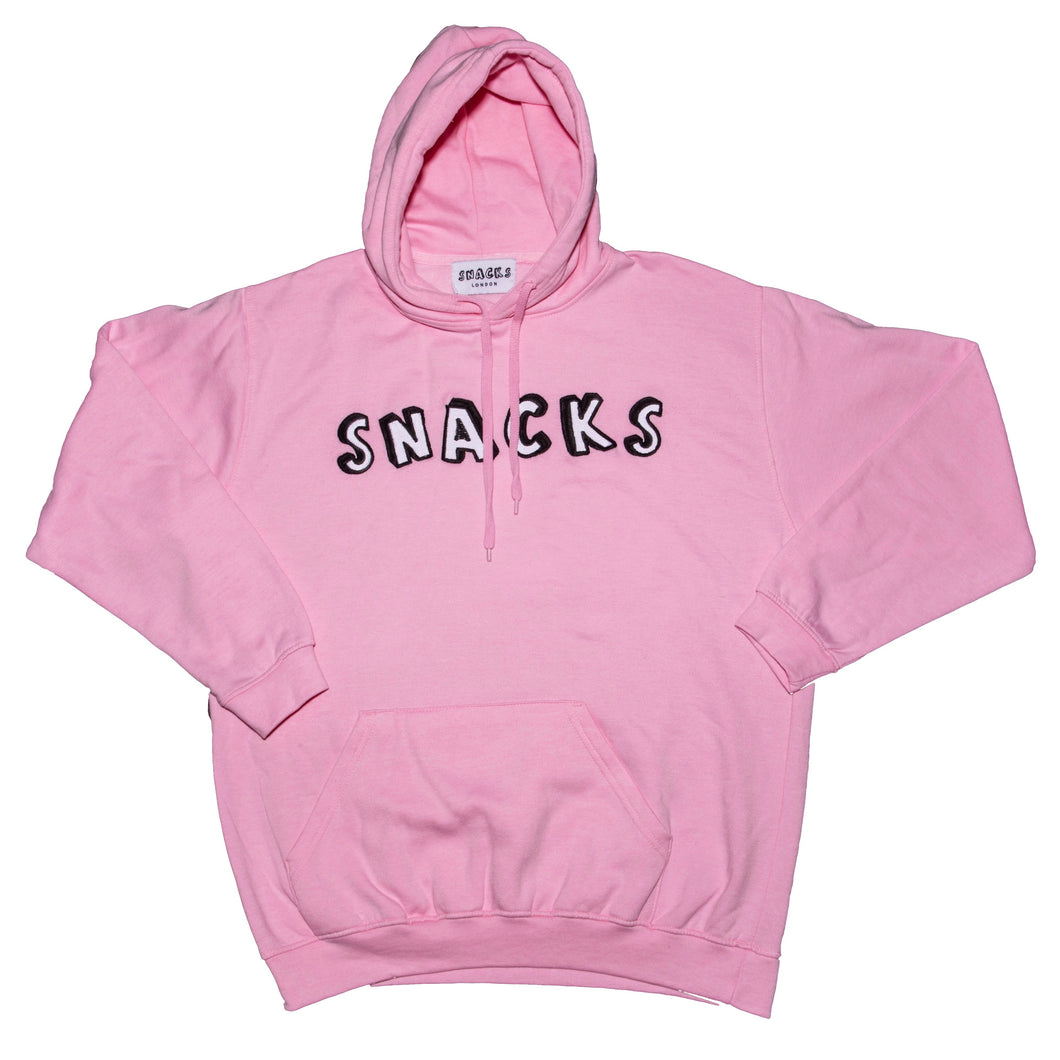 PINK SNACKS HOODIE